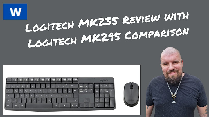 Mk235 wireless keyboard and mouse review