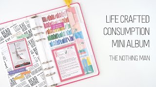 Life Crafted Mini Album Reading The Nothing Man