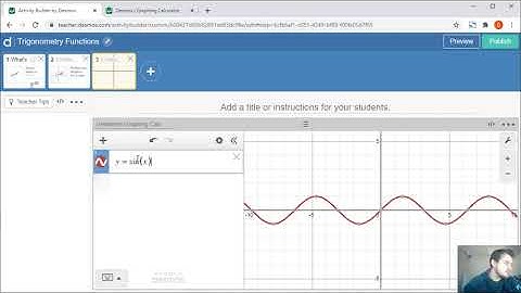 Detailing Desmos 3: Graphing and the Dashboard