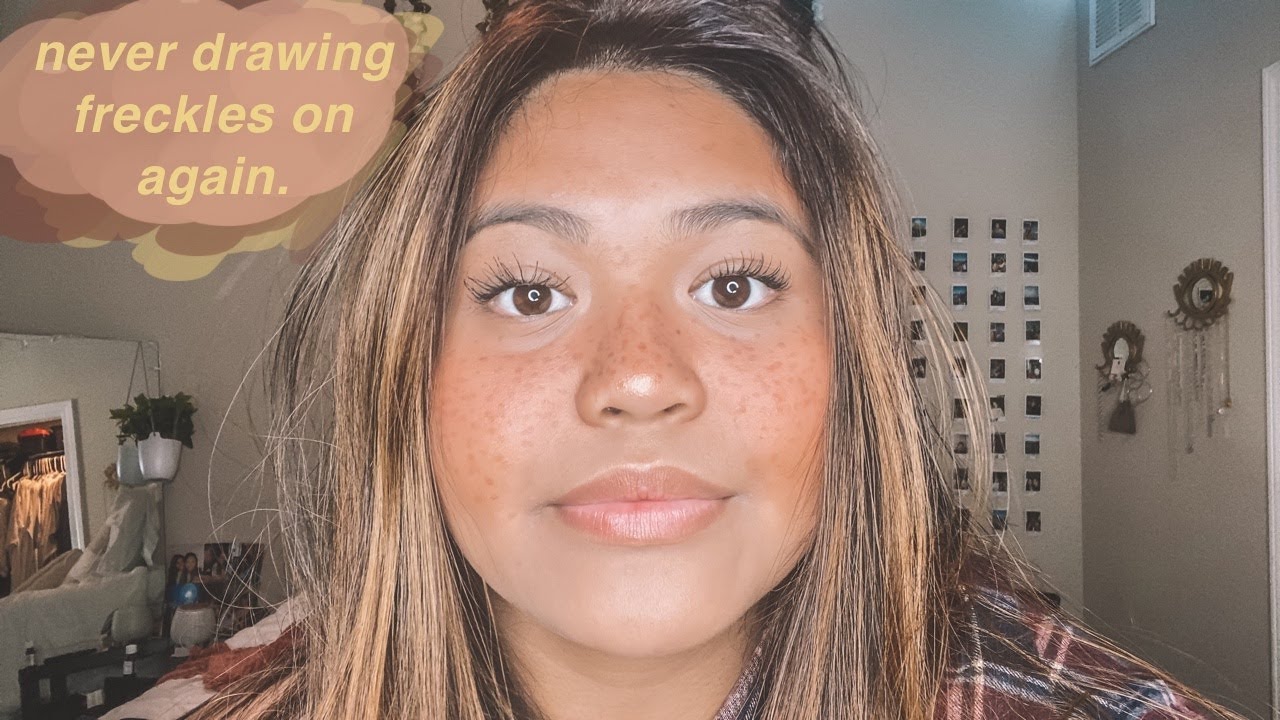 I GAVE MYSELF SEMI PERMANENT FRECKLES (6 weeks)| product review ep. 3