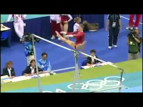 Carly Patterson Olympic AA Bars - YouTube