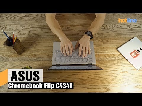 Обзор хромбука ASUS Chromebook Flip C434T