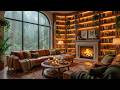 Smooth Jazz At Cozy Cabin Ambience Rainy Day Sounds With Warm Fireplace For Stress Relief Relax Smooth Jazz At Cozy Cabin Ambience Rainy Day Sounds With Warm Fireplace For Stress Relief Relax