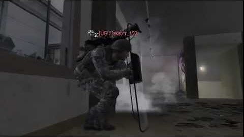 MW3 - How to deal with a Riot Shield // Free-4-All Clip