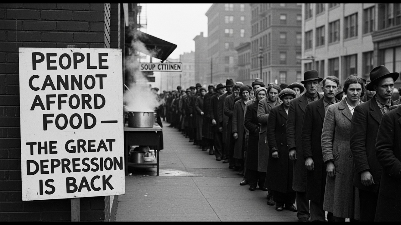 People Cannot Afford Food — The Great Depression Is Back