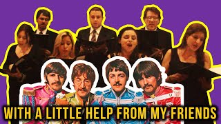 Video thumbnail of "With a little help from my friends - Beatles"