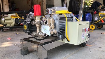 Lên thửa cấu hình 3.5kw mô tơ toàn phát đầu anovin 3000SU với khung inox gọn nhẹ! 