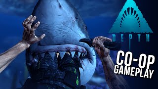 if u like shark games you should definitely get depth. It's basically 2  sharks vs 4 divers . There's a bunch of different sharks you can choose  from. The only downside is