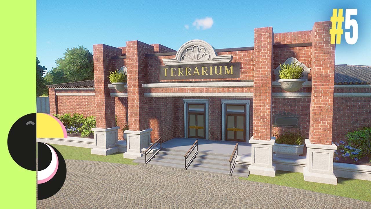 Old 1900s Reptile House! - Exterior + Tour! | Into The Past #5 | Speedbuild | Planet Zoo