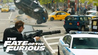 Raining Zombie Cars - FATE of the FURIOUS 8 (MB limo vs traffic) by Movie Car Chases HD 1,549 views 1 day ago 5 minutes, 12 seconds