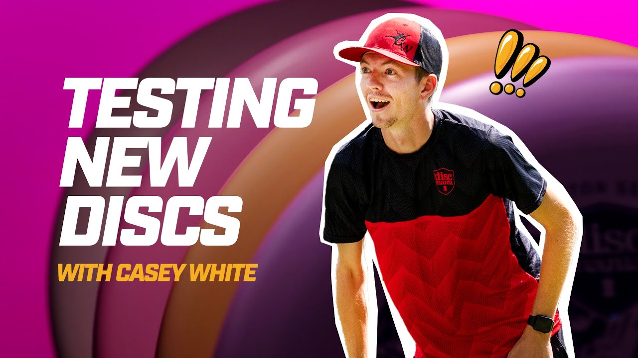 Casey White testing NEW Discs 💥 - YouTube