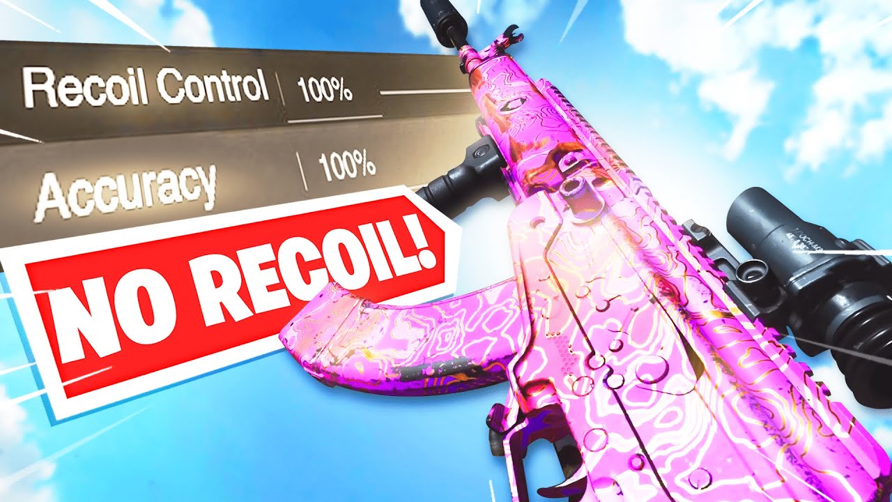 How Streamers have NO RECOIL in Warzone! Unfair.. (Secret Setting