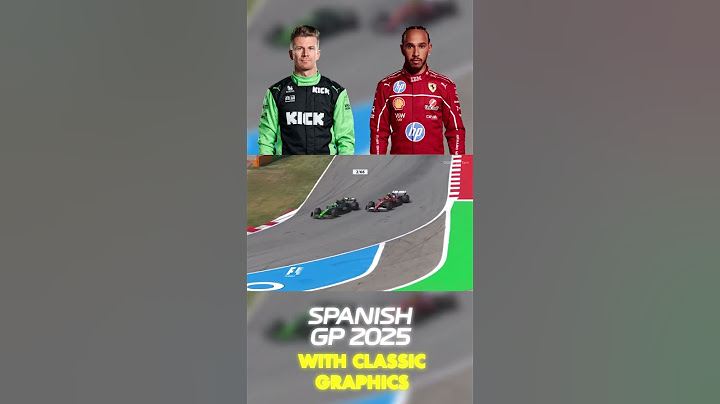 Nico Hulkenberg 🚀 OVERTAKES Lewis Hamilton | 2025 Spanish Grand Prix with Classic Graphics #f1