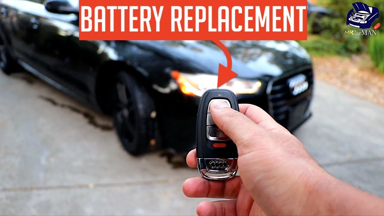 How to Change Battery On Audi Key Battery Replacement for Audi Key
