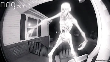 6 مقاطع فيديو مرعبة تم التقاطها من كاميرا باب المنزل 