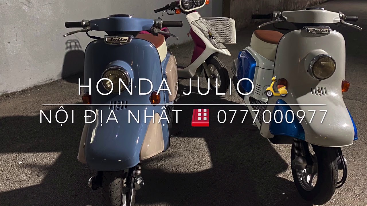 Honda Julio 50cc 2 thì - YouTube