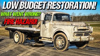 FORGOTTEN 1957 Dodge Restoration After YEARS Of Sitting! Why Did It Catch Fire?