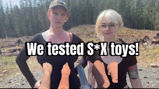 S*X toy testing with my friend!