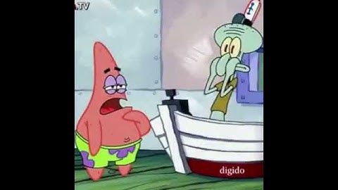 Squidward Is Done With Your BS