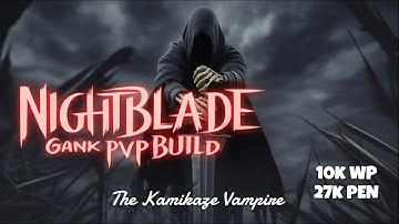 ESO PVP BUILD - NIGHTBLADE GANK 2025 |  Vampire Machine 🧛‍♂️⚡