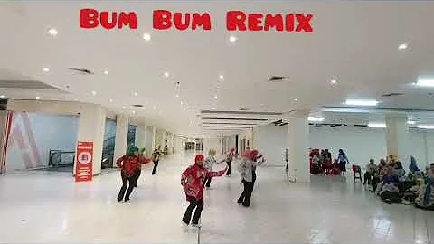 Bum Bum Remix-Linedance/Choreo:Siti Kha(INA),Rince MRY(INA)&Cinta Lia(INA)/Demo by:Tim Perform SLDC