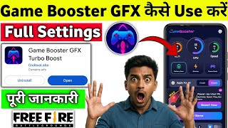 Game Booster GFX Turbo Boost Ko Kaise Use Kare | Game Booster GFX Turbo Boost screenshot 5