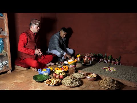 हनुमान ढोकास्थित दसैं घरमा ११ः२९ को शुभ साइतमा राखियो जमरा