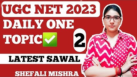 UGC NET 2023 I Inductive & Deductive Approach Explained by Shefali Mishra  I GYANADDA