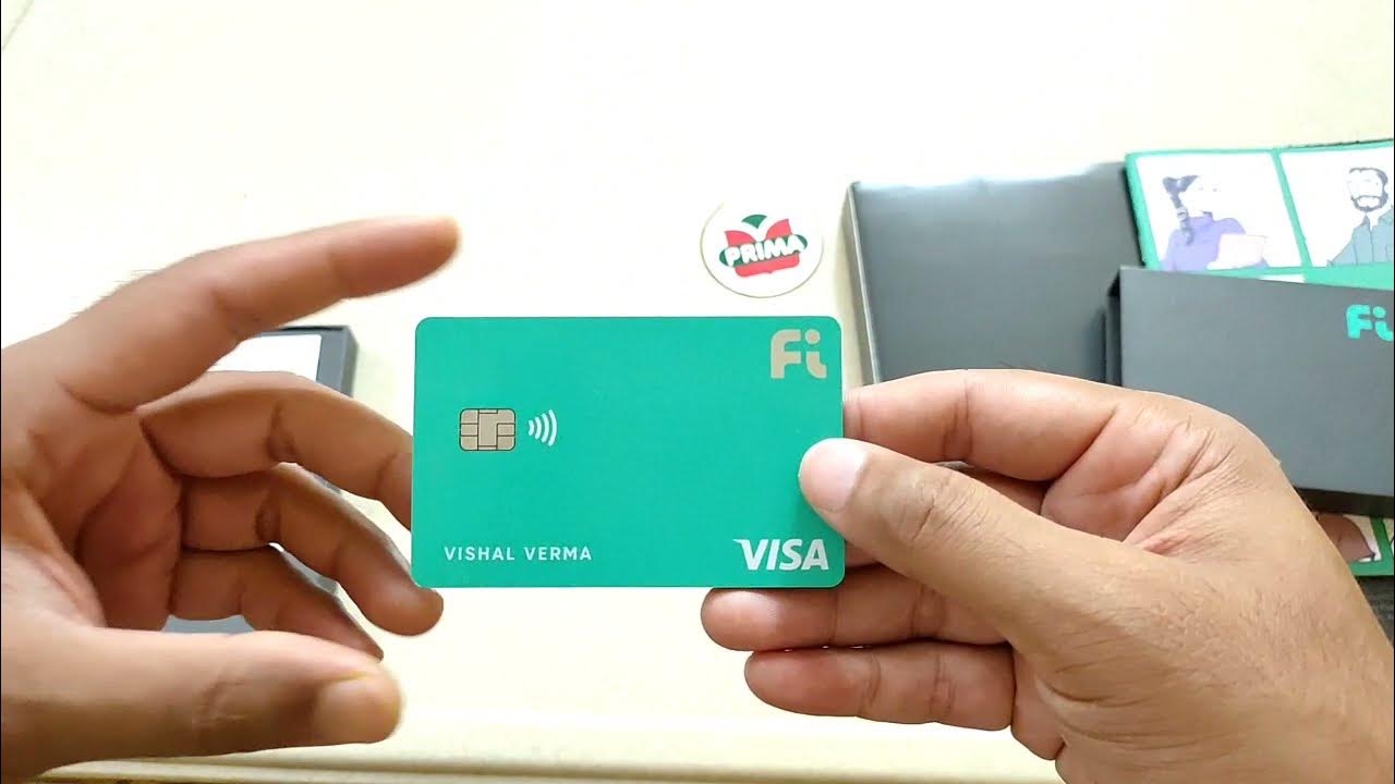 Fi Money Debit Card Unboxing Fi Money Visa Debit Card Lifetime Free