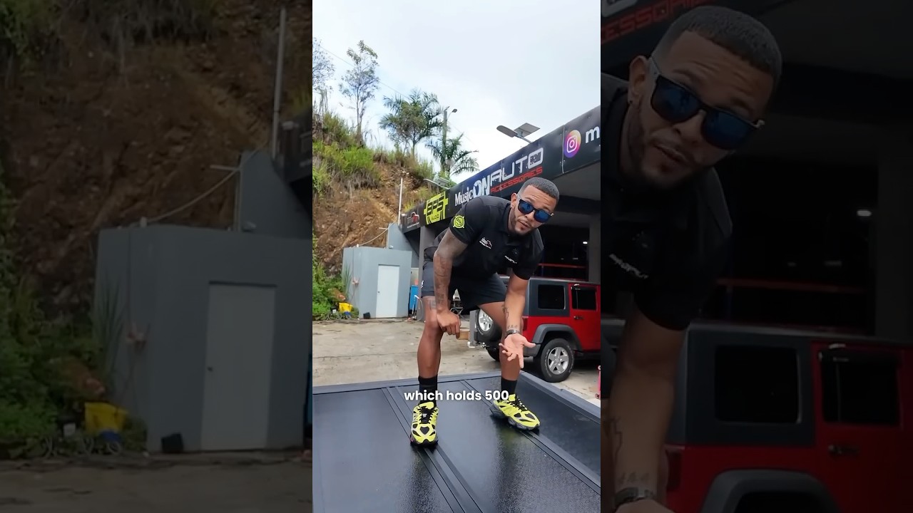 I STOOD ON THIS TACOMA BED COVER 💪 CAN YOURS?