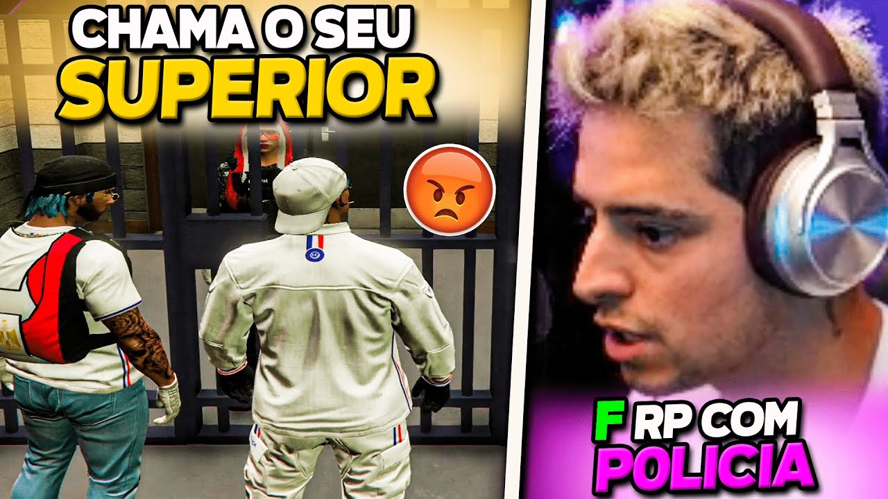 TRETA DO CONNOR COM A P0LICIA - FICOU PUT0