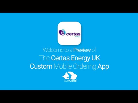 Certas Energy UK - Mobile App Preview - CER225W