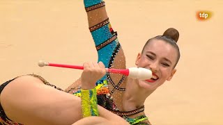 : 2023 World Rhythmic Gymnastics Championships Valencia - Clubs + Ribbon Final - ESPA~NOL