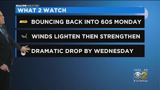 Chicago Weather: Warm Again Monday, Dramatic Drop Later In Week