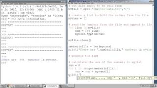 Chapter 7 Using Files and Lists together