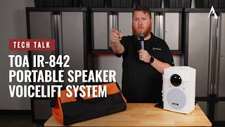 TOA IR-842 Portable Speaker Voicelift System