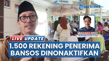 Kemensos Nonaktifkan 1.500 Penerima Bansos di Serang, Dinsos Sebut Terindikasi Judi Online