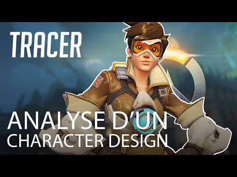 Analyse Character Design - Tracer d’Overwatch