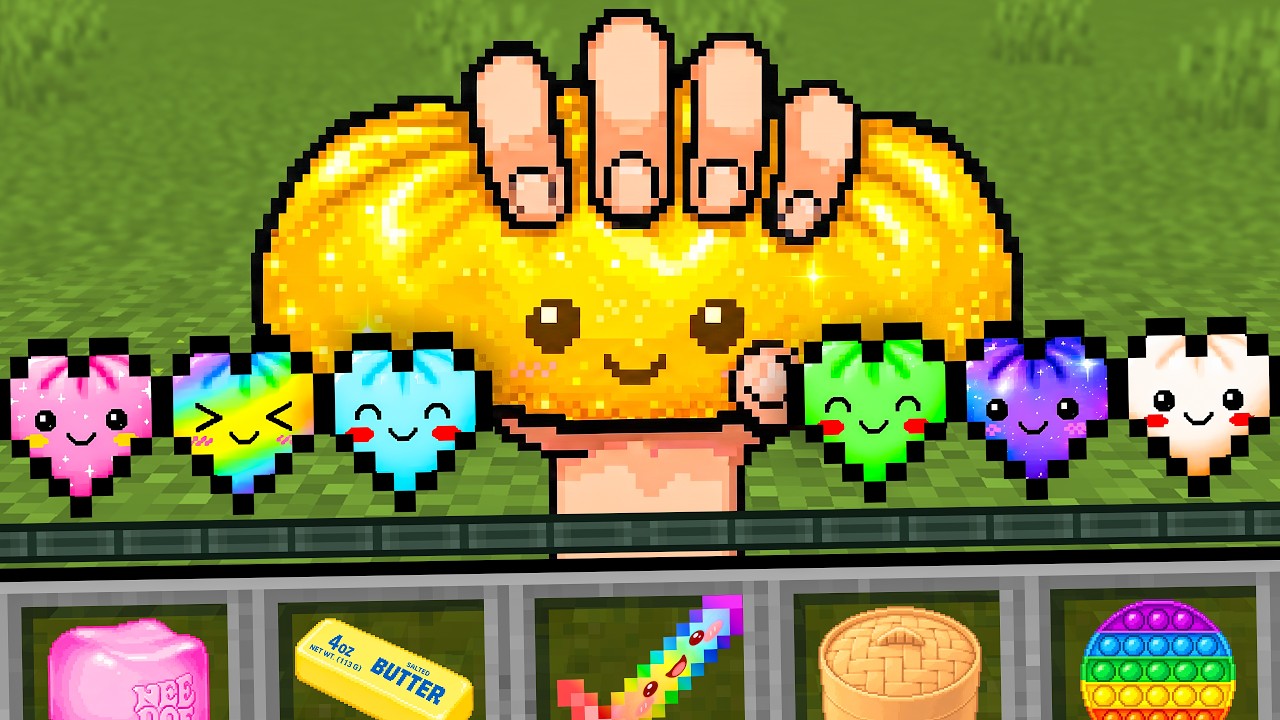 Minecraft, But There's SQUISHY DUMPLING Hearts
