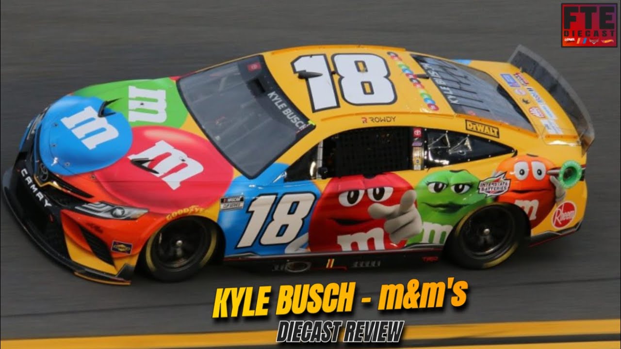Kyle Busch 2022 1:64 m&m's NASCAR Diecast Review - Lionel Racing ARC