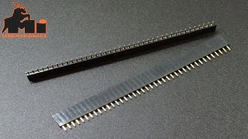 ROWF-B61S1 | Female Header Row 40pins 2.54mm breakable pcb break-away connector