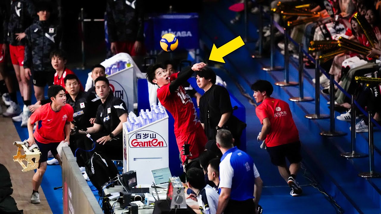TOP 20 CRAZIEST Actions by Volleyball Team Japan !!! - YouTube
