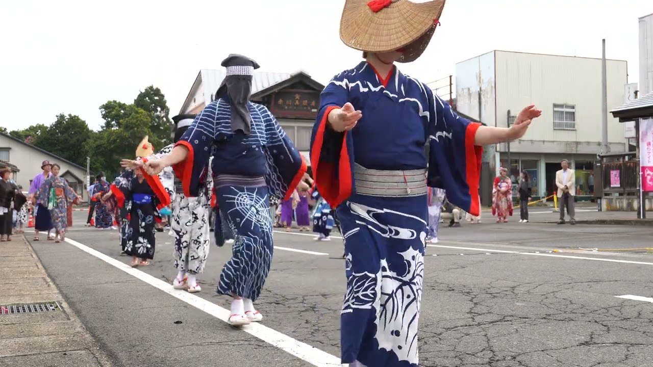 西馬音内盆踊り 寄せ太鼓〜音頭〜甚句【4K】／にしもない de 踊らナイト≪風流踊≫2023