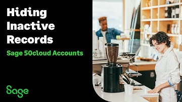Sage 50 Accounts (UK): Hiding inactive records