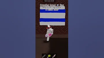 Drawing Israel 🇮🇱 Flag and coming back 5 mins later OMG! 😳 #roblox #robloxspraypaint #israel