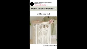 [Ep. 18] Product Link in the Comment | Smart Way to DIY IKEA Gladom Side Table