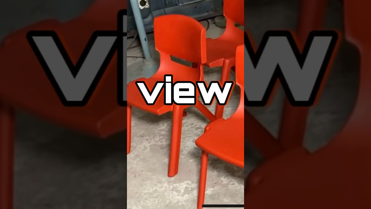 Behind the scenes How plastic chairs are made Video Shorts by