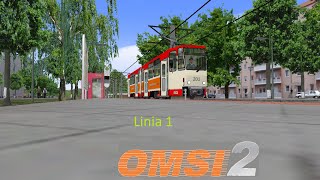 OMSI 2 Frankfurt/Oder 2018 Linia 1 Tatra KT4D