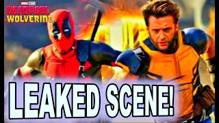 ESCENA SECRETA CINEMACON DEADPOOL & WOLVERINE! LOGAN ROMPE LA CUARTA PARED! ESCENA CAPTAIN AMERICA 4