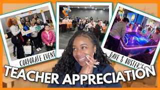 2024 Teacher Appreciation Week Recap | Celebrating Our Team with a Dave & Buster's Corporate Event